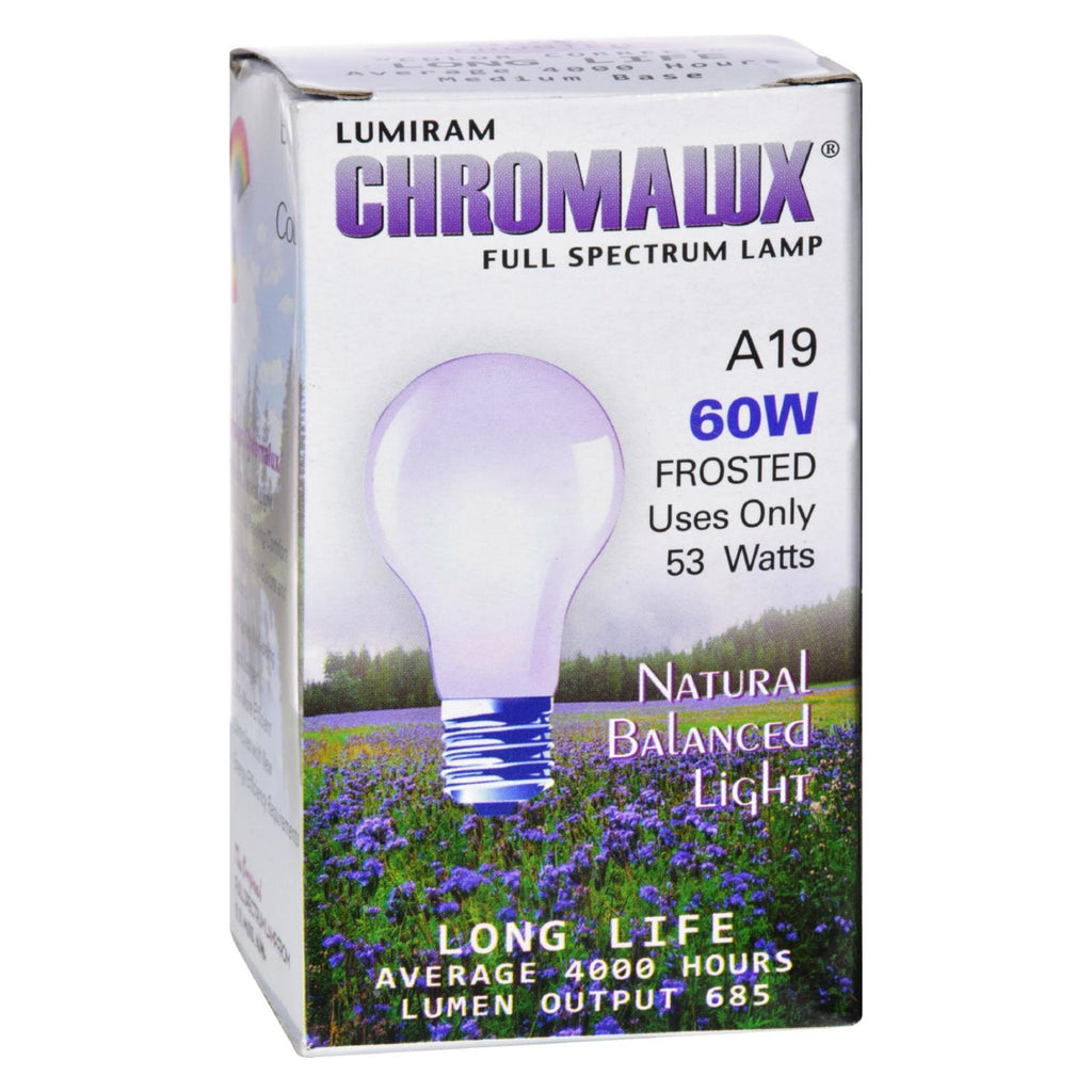 Chromalux Light Bulb Frosted-60w - 1 Bulb - Lakehouse Foods