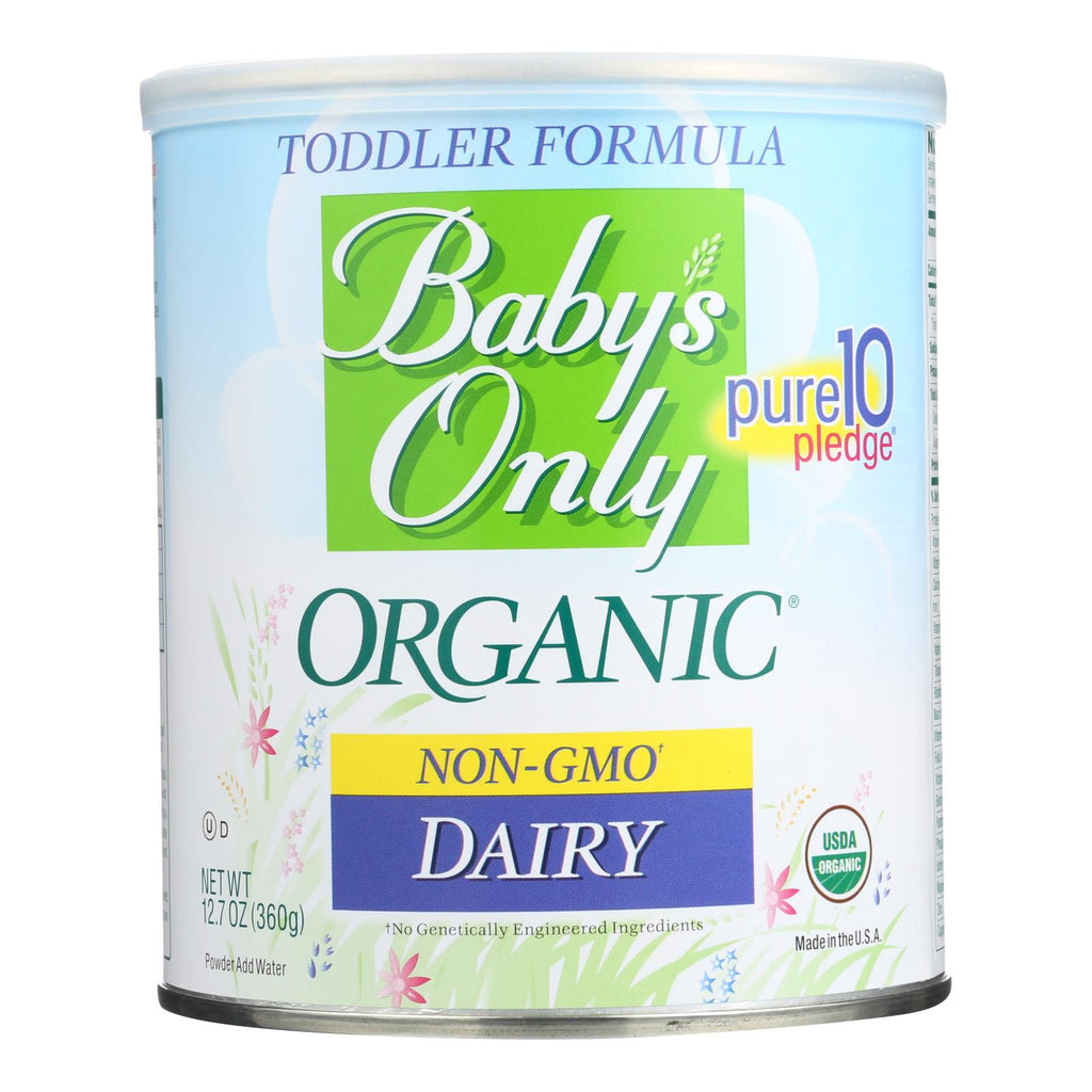 Baby's Only Organic Dairy Iron Fortified Toddler Formula - Case Of 6 - 12.7 Oz. - Lakehouse Foods