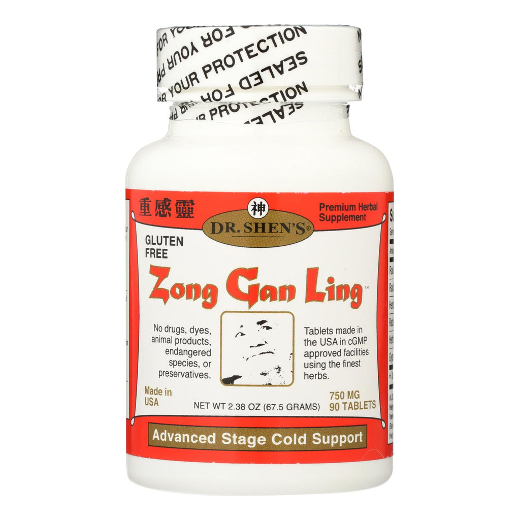 Dr. Shen's - Zong Gan Ling Severe Flu - 1 Each - 90 Tab - Lakehouse Foods