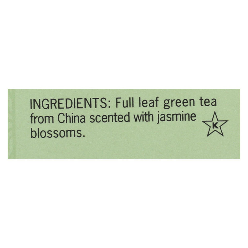 Smith Teamaker Green Tea - Jasmine Slvr Tp - Case Of 6 - 15 Bags - Lakehouse Foods