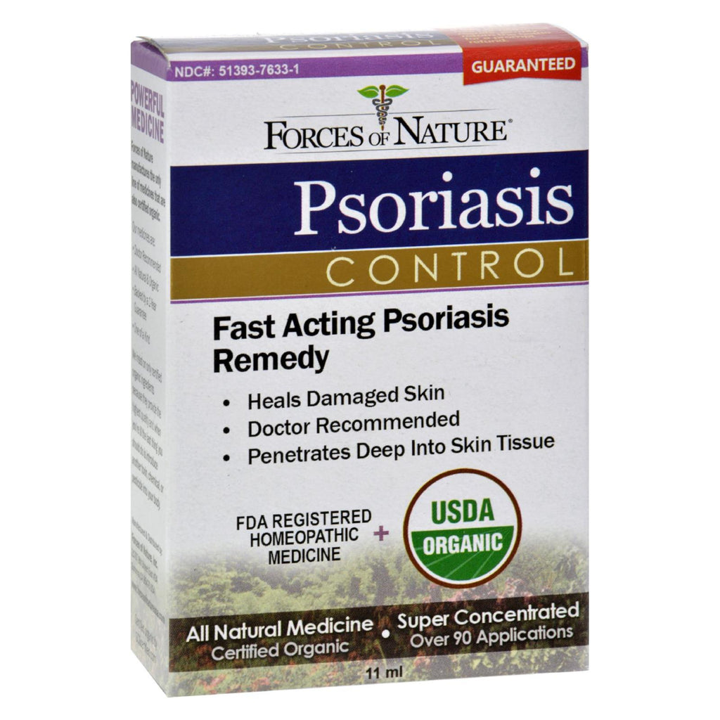 Forces Of Nature - Organic Psoriasis Control - 11 Ml - Lakehouse Foods