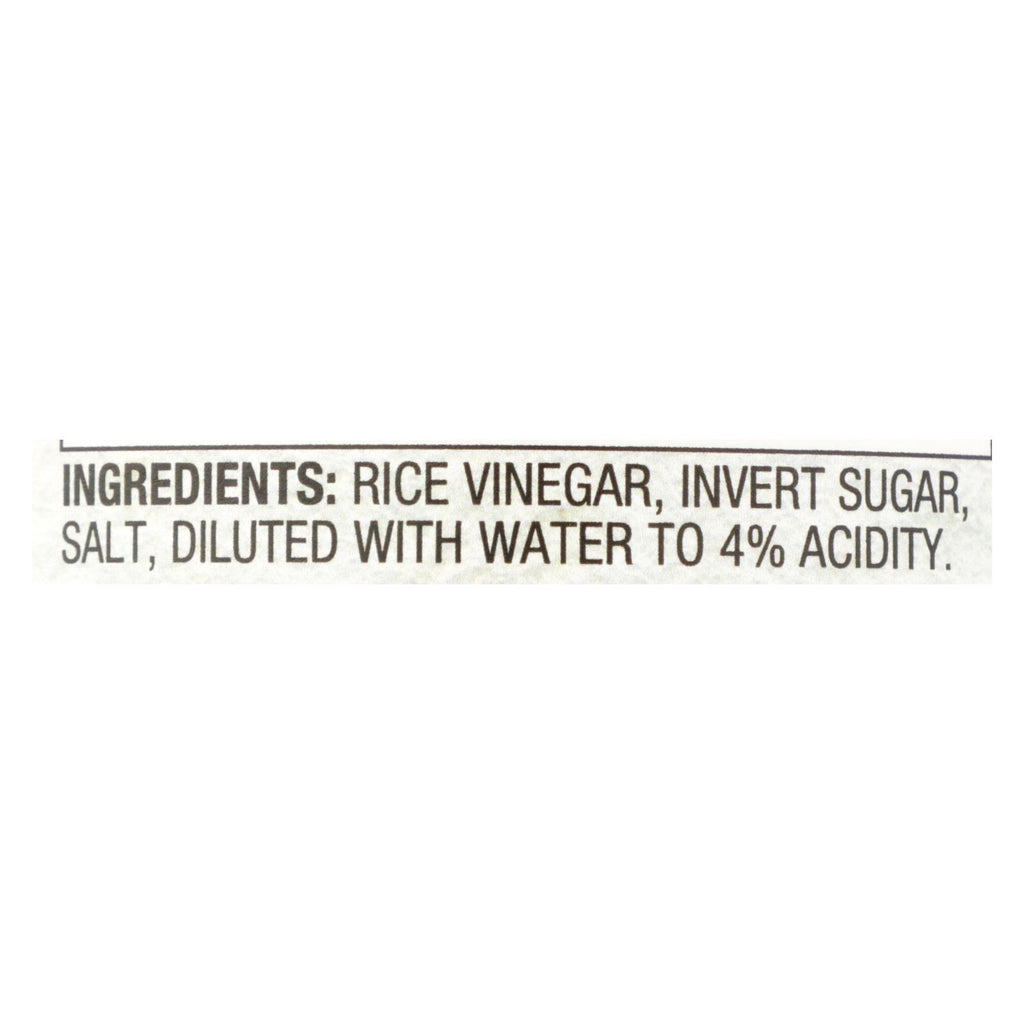Nakano Seasoned Rice Vinegar - Case Of 6 - 12 Fl Oz. - Lakehouse Foods