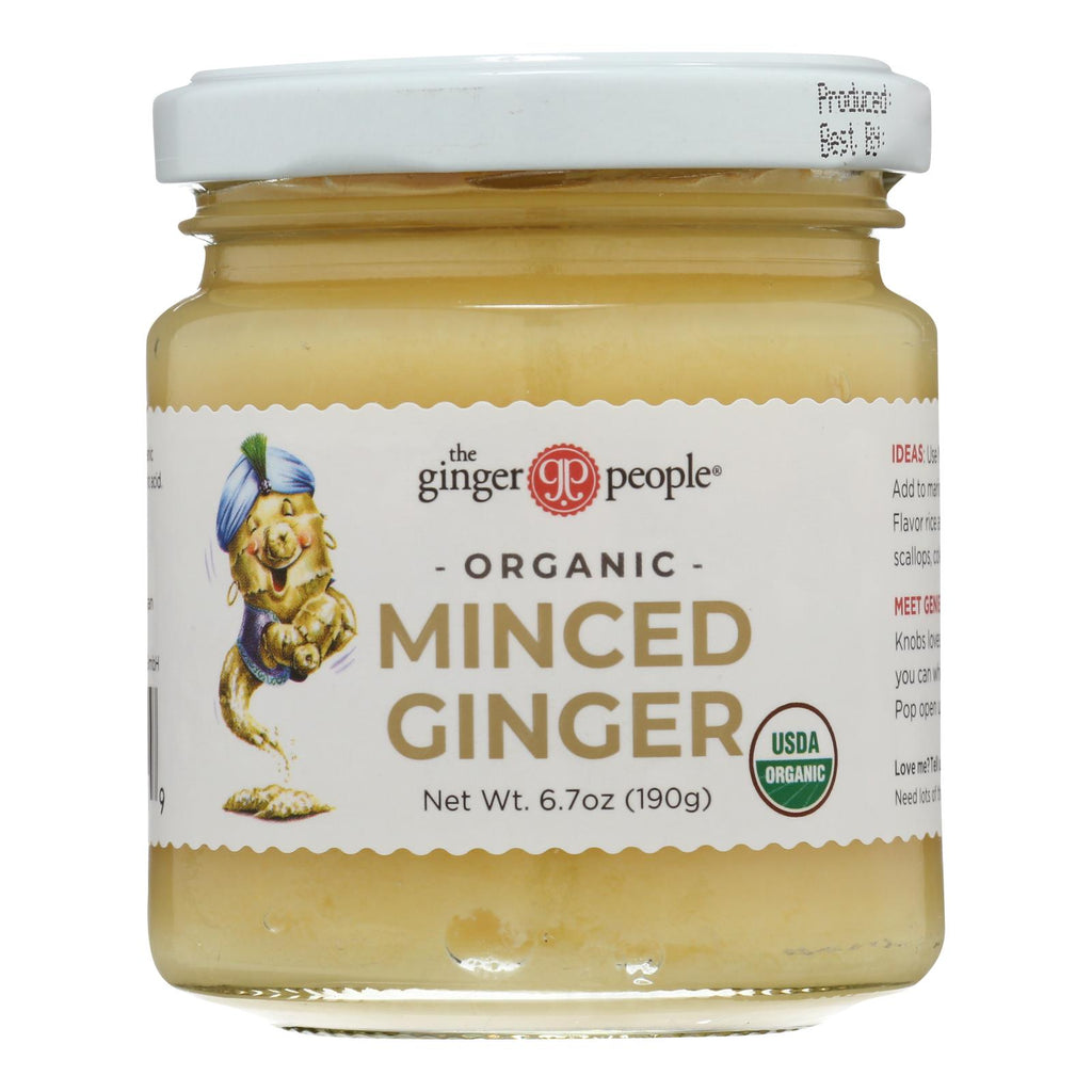 The Ginger People Organic Minced - Case Of 12 - 6.7 Oz. - Lakehouse Foods