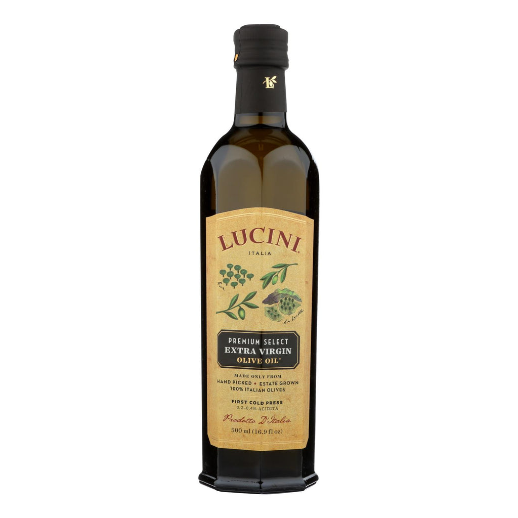 Lucini Italia Premium Select Extra Virgin Olive Oil - Case Of 6 - 17 Fl Oz. - Lakehouse Foods