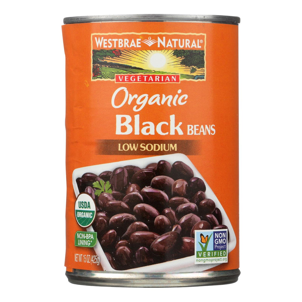 Westbrae Foods Organic Black Beans - Case Of 12 - 15 Oz. - Lakehouse Foods