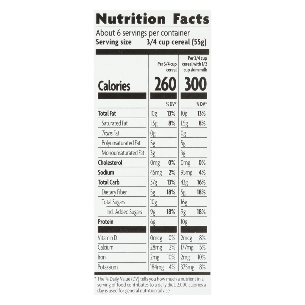 Nature's Path Organic Flax Plus Granola - Pumpkin - Case Of 12 - 11.5 Oz. - Lakehouse Foods