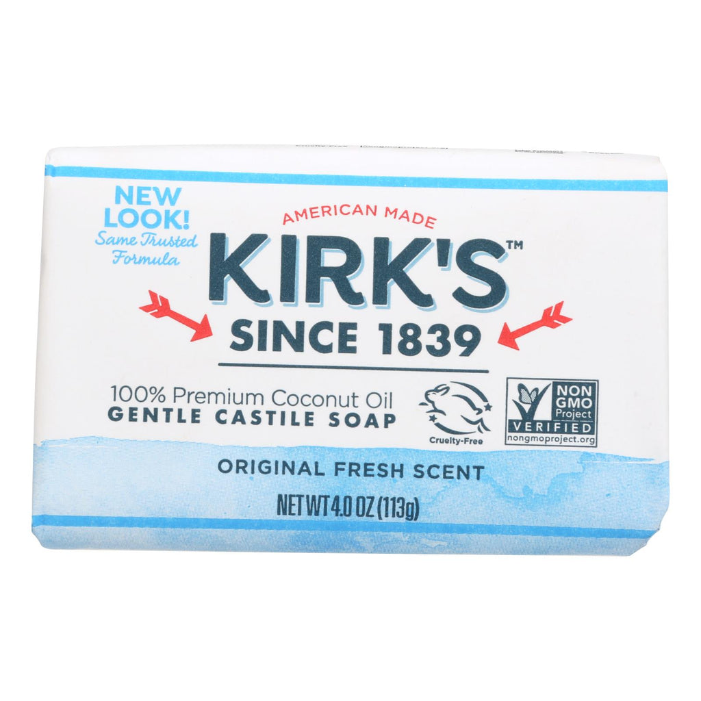Kirk's Natural Original Castile Soap - 4 Oz - Lakehouse Foods