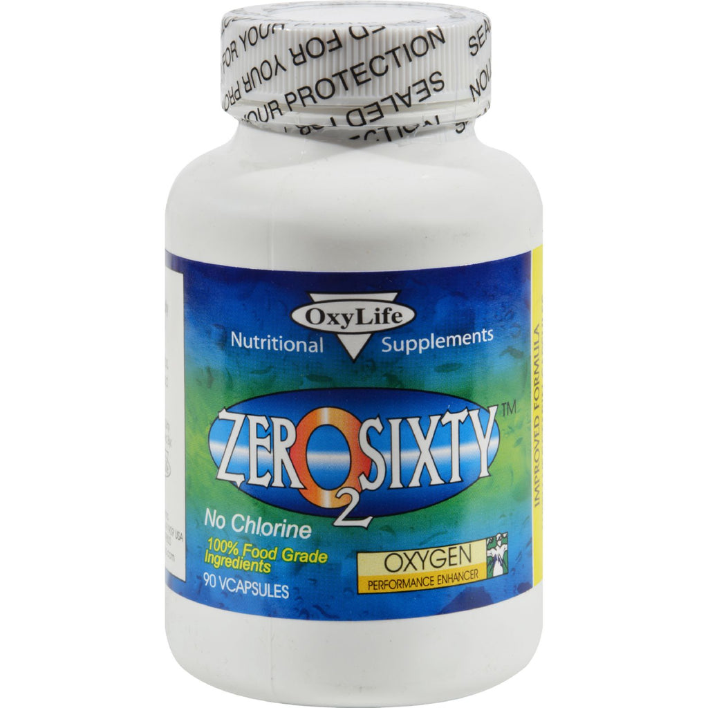Oxylife Products - Oxylife Zero 2 Sixty Oxygen - 1 Each - 90 Cap - Lakehouse Foods