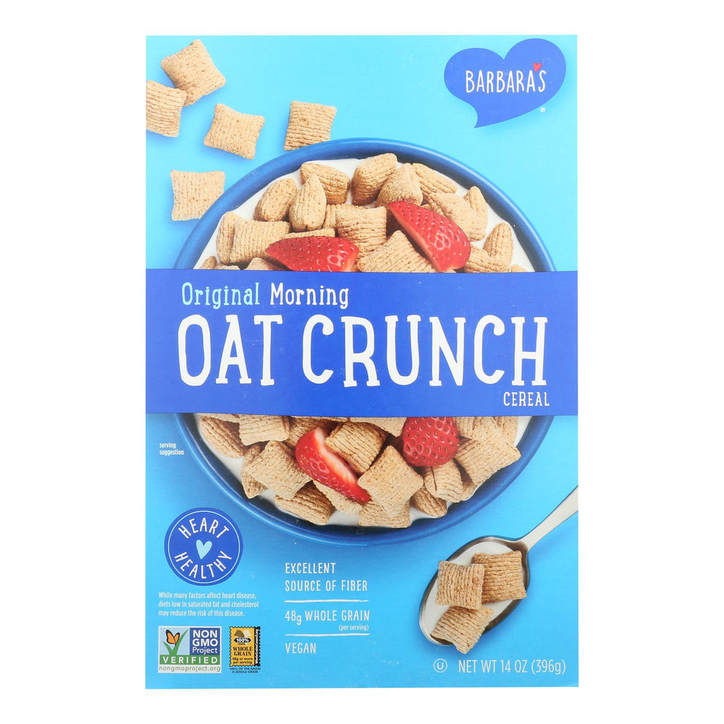 Barbara's Bakery - Morning Oat Crunch Cereal - Original - Case Of 12 - 14 Oz. - Lakehouse Foods