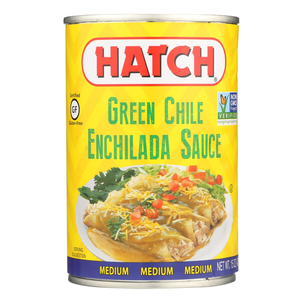 Hatch Chili Hatch Green Chile Enchilada Sauce - Enchilada Sauce - Case Of 12 - 15 Fl Oz. - Lakehouse Foods