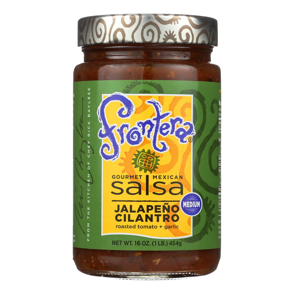 Frontera Foods Jalape?o Cilantro Salsa - Jalape?o - Case Of 6 - 16 Oz. - Lakehouse Foods