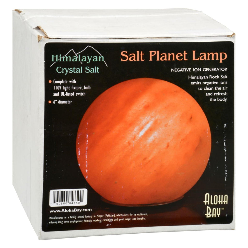 Himalayan Salt Crystal Lights Planet Globe Lamp - 1 Lamp - Lakehouse Foods