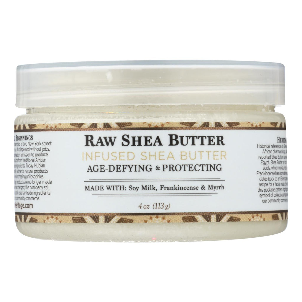 Nubian Heritage Raw Shea Butter  - 1 Each - 4 Oz - Lakehouse Foods