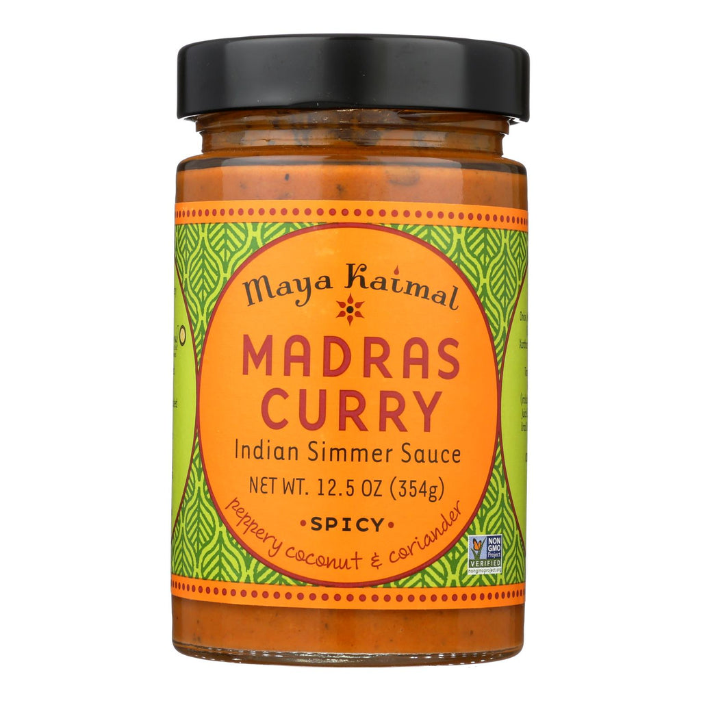 Maya Kaimal Madras Curry Simmer Sauce - Case Of 6 - 12.5 Oz. - Lakehouse Foods