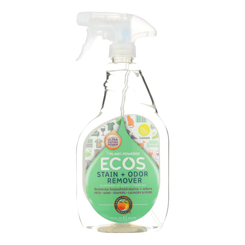 Earth Friendly Stain And Odor Remover Spray - Case Of 6 - 22 Fl Oz - Lakehouse Foods