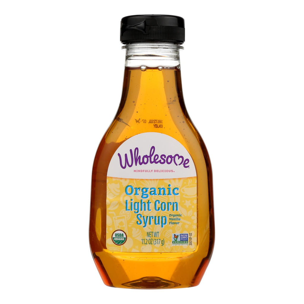Wholesome Sweeteners Light Corn Syrup - Liquid Sweetener - Case Of 6 - 11.2 Oz. - Lakehouse Foods