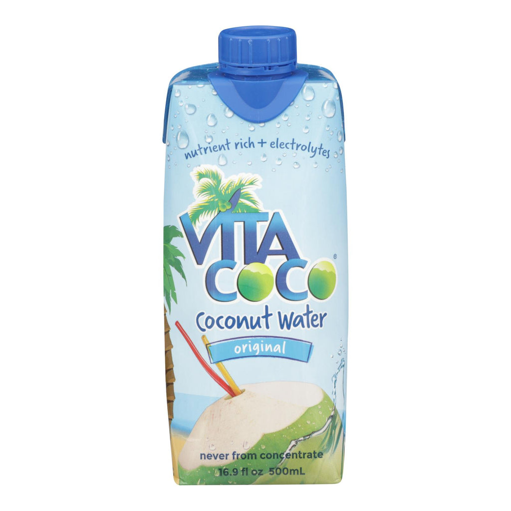 Vita Coco Coconut Water - Pure - Case Of 12 - 500 Ml - Lakehouse Foods