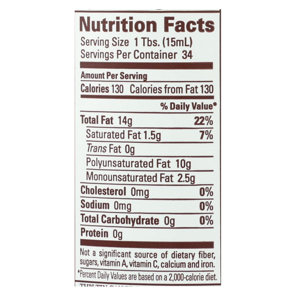 La Tourangelle Roasted Walnut Oil - Case Of 6 - 500 Ml - Lakehouse Foods