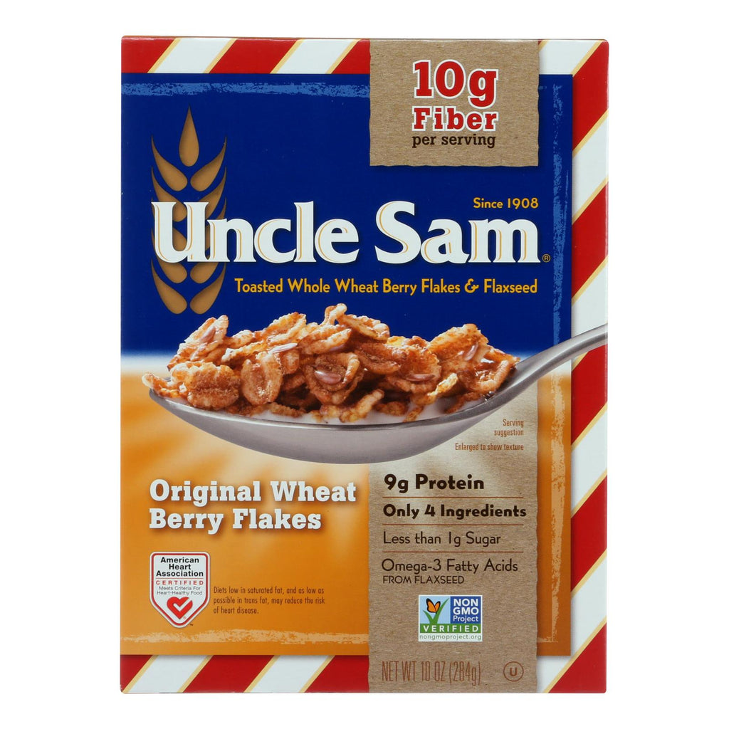 Uncle Sam Cereal Cereal - Original - 10 Oz - Case Of 12 - Lakehouse Foods