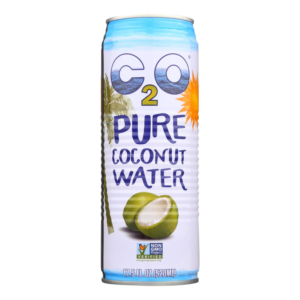 C2o - Pure Coconut Water Pure Coconut Water - Case Of 12 - 17.5 Fl Oz - Lakehouse Foods