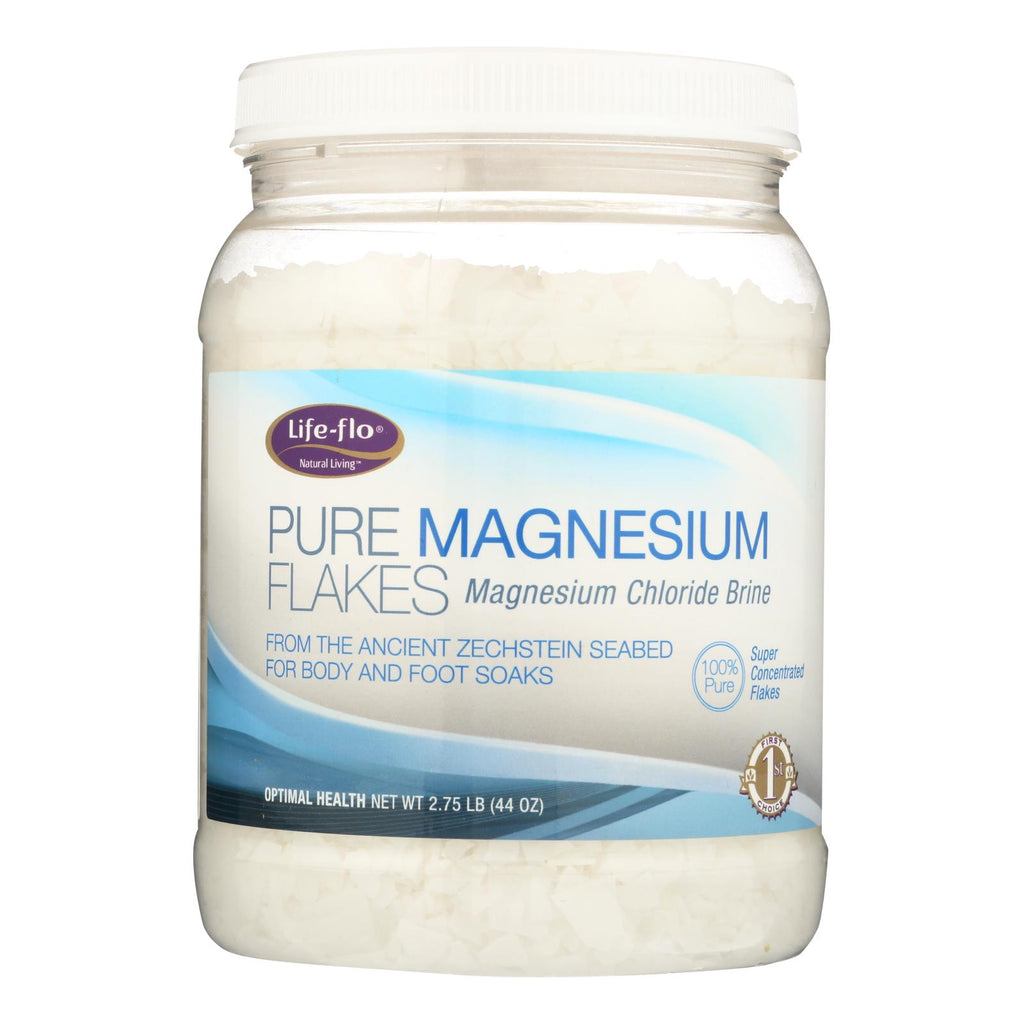 Life-flo Pure Magnesium Flakes  - 1 Each - 2.75 Lb - Lakehouse Foods
