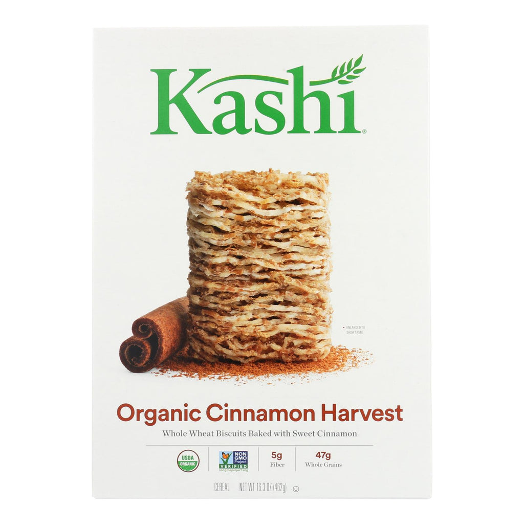 Kashi Cereal - Organic - Whole Wheat - Organic Promise - Cinnamon Harvest - 16.3 Oz - Case Of 12 - Lakehouse Foods