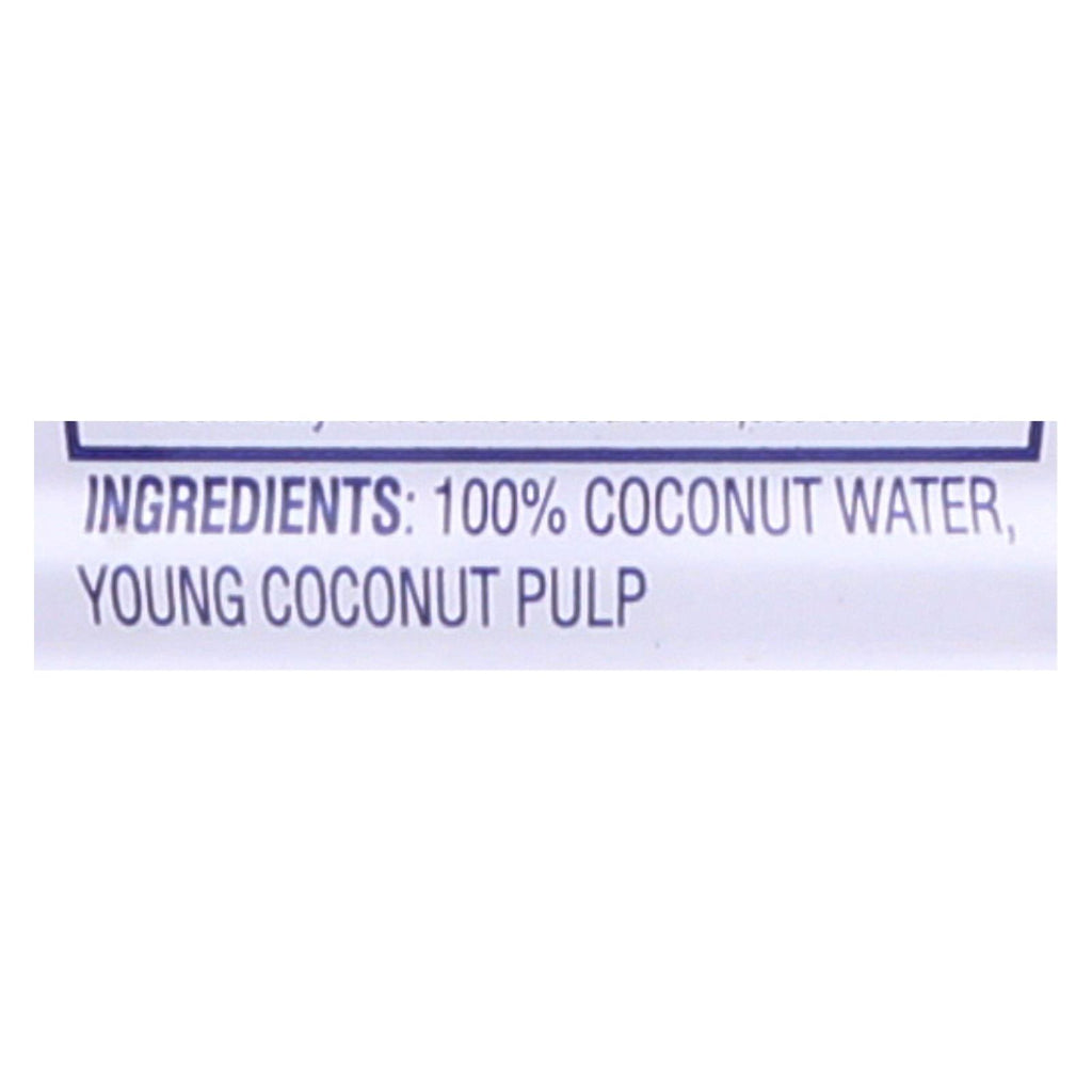 C2o - Pure Coconut Water Pure Pulp Coconut Water - Case Of 12 - 17.5 Fl Oz - Lakehouse Foods
