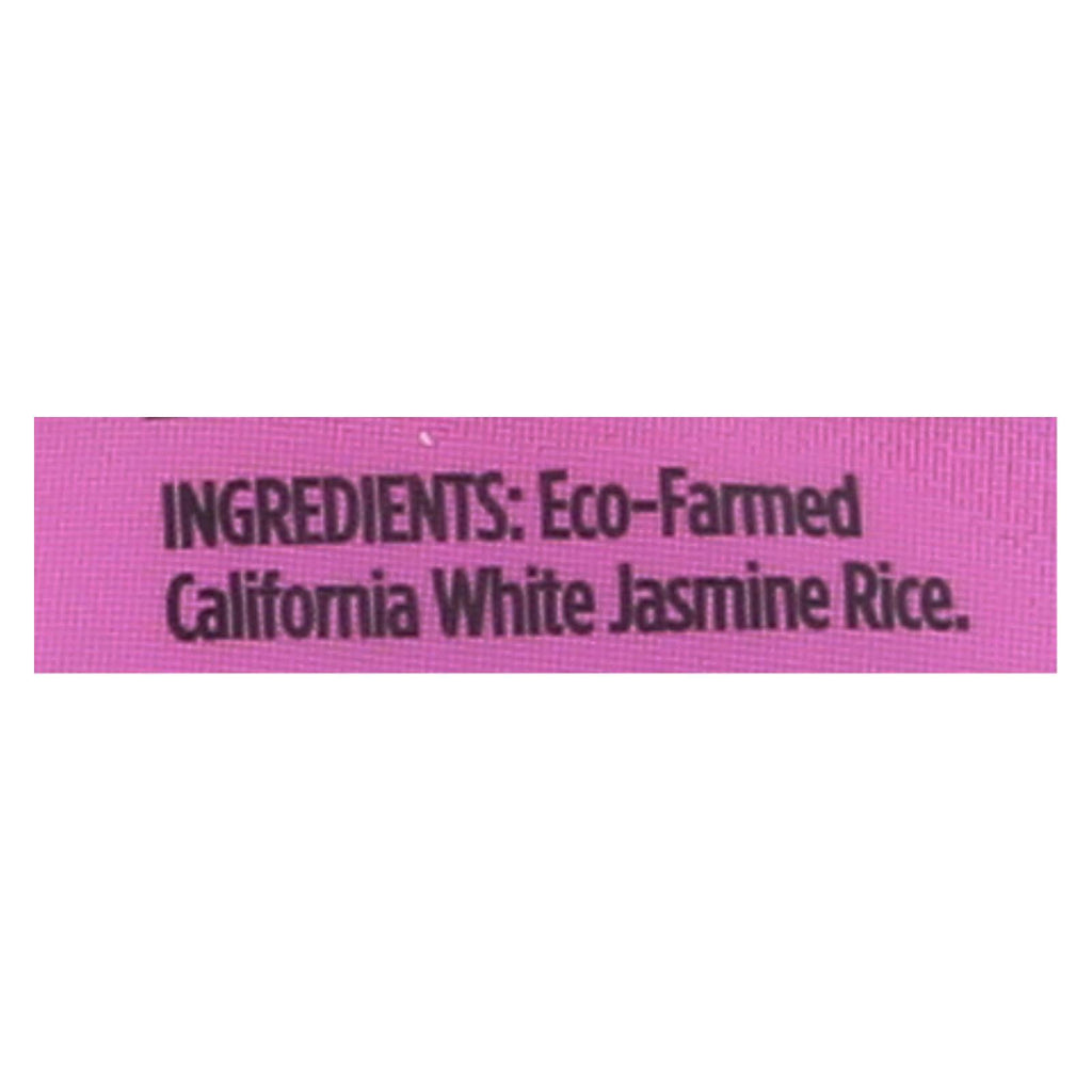 Lundberg Family Farms White Jasmine Rice - Case Of 6 - 2 Lb. - Lakehouse Foods