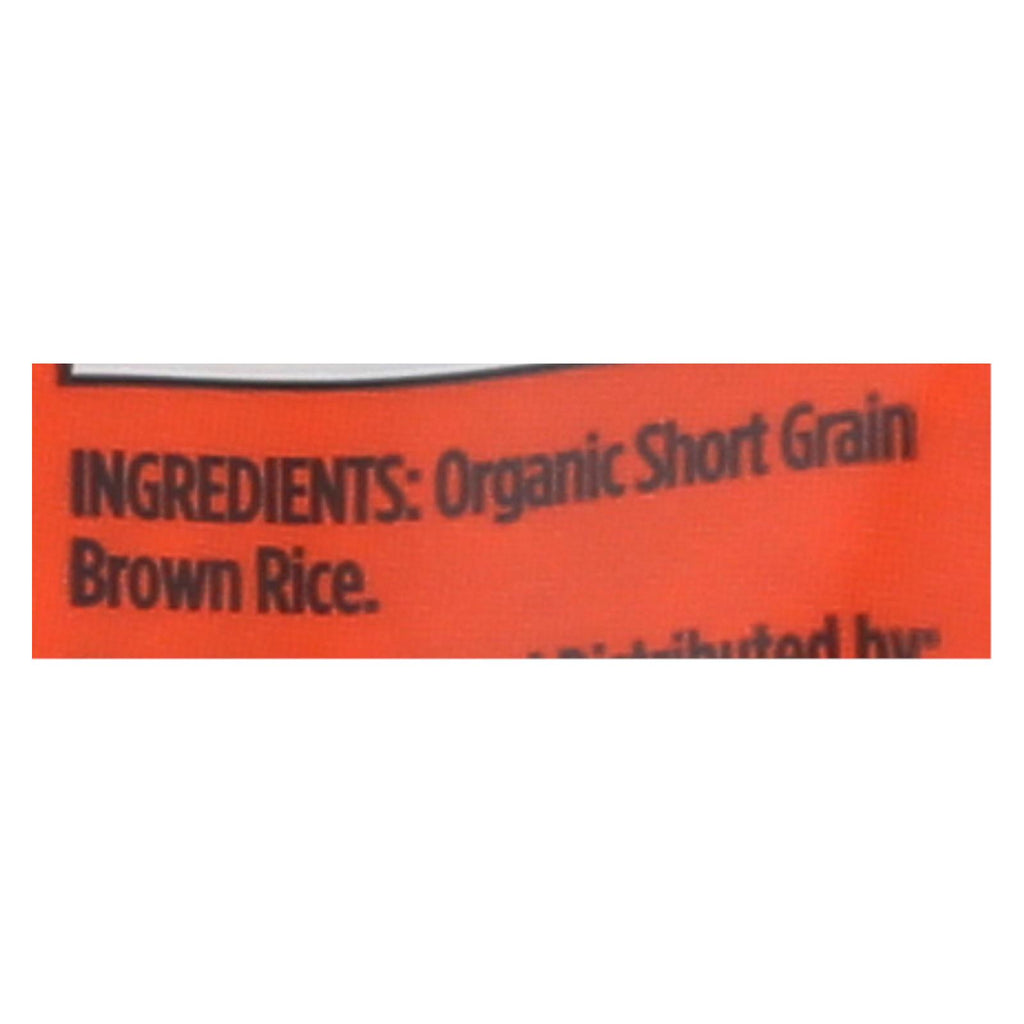 Lundberg Family Farms Organic Short Grain Brown Rice - Case Of 6 - 2 Lb. - Lakehouse Foods