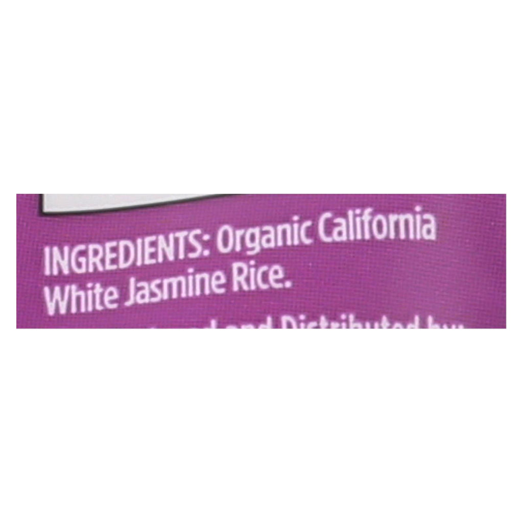 Lundberg Family Farms Organic California White Jasmine Rice - Case Of 6 - 2 Lb. - Lakehouse Foods
