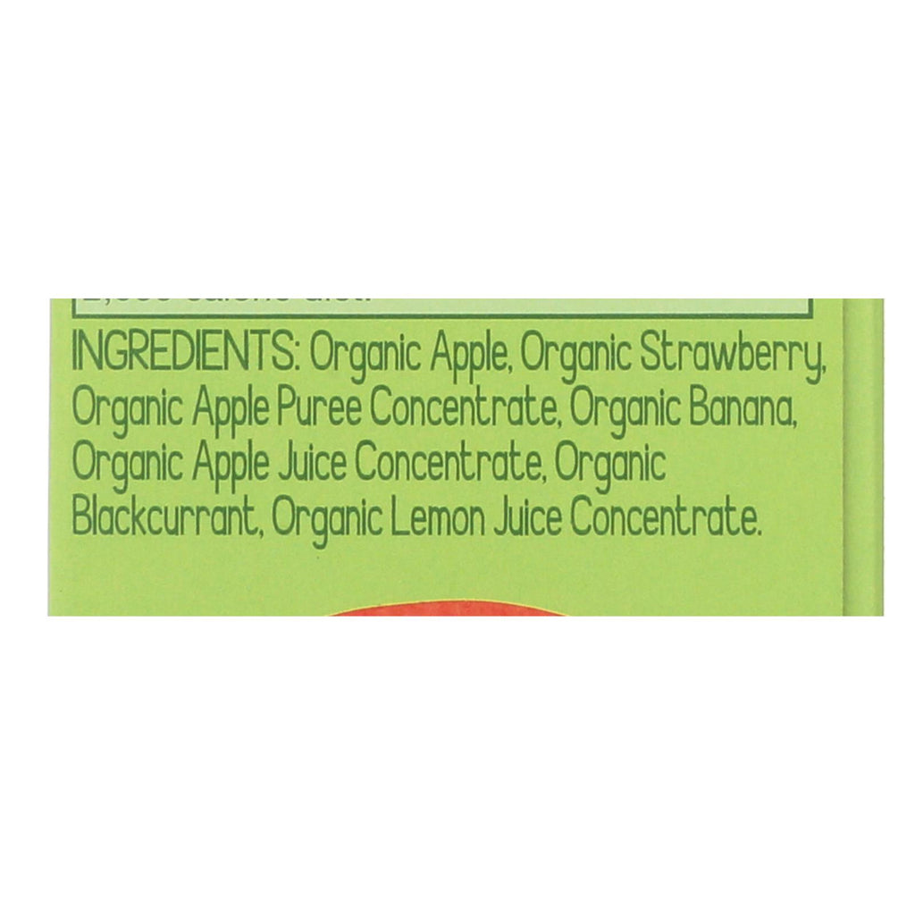 Gogo Squeeze Applesauce - Apple Strawberry - Case Of 12 - 3.2 Oz. - Lakehouse Foods