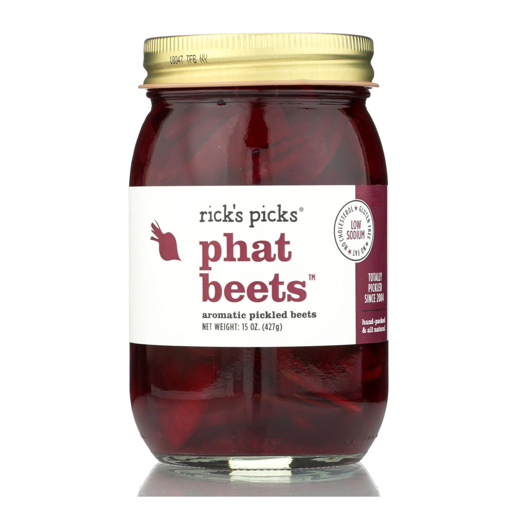 Rick's Picks Phat Beets Pickles - Case Of 6 - 15 Oz. - Lakehouse Foods