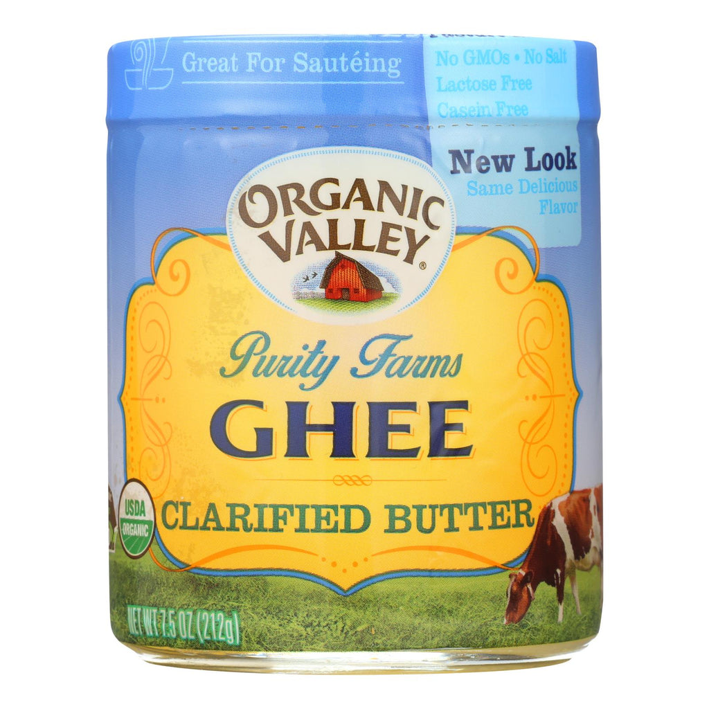 Purity Farms Ghee - Clarified Butter - Case Of 12 - 7.5 Oz. - Lakehouse Foods