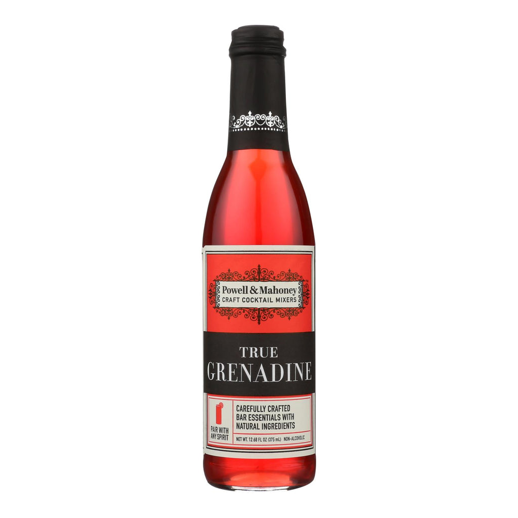 Powell And Mahoney Cocktail Mixer - True Grenadine - Case Of 6 - 12.68 Oz - Lakehouse Foods
