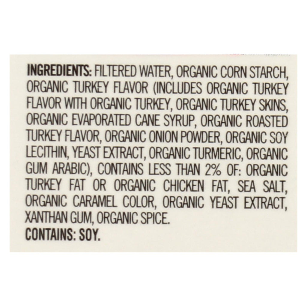 Imagine Foods Organic Roasted Turkey Gravy  - Case Of 12 - 13.5 Fz - Lakehouse Foods