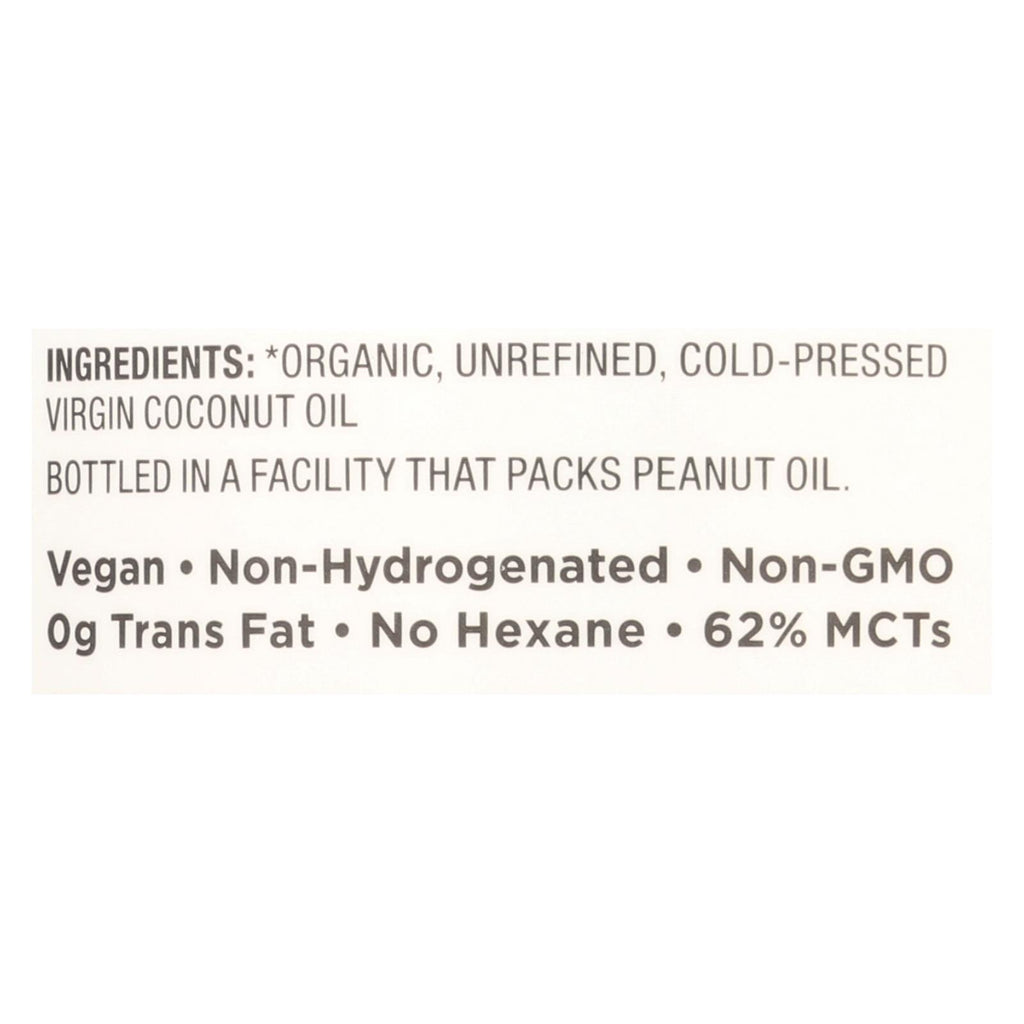 Nutiva Coconut Oil - Organic - Superfood - Virgin - Unrefined - 14 Oz - Case Of 6 - Lakehouse Foods