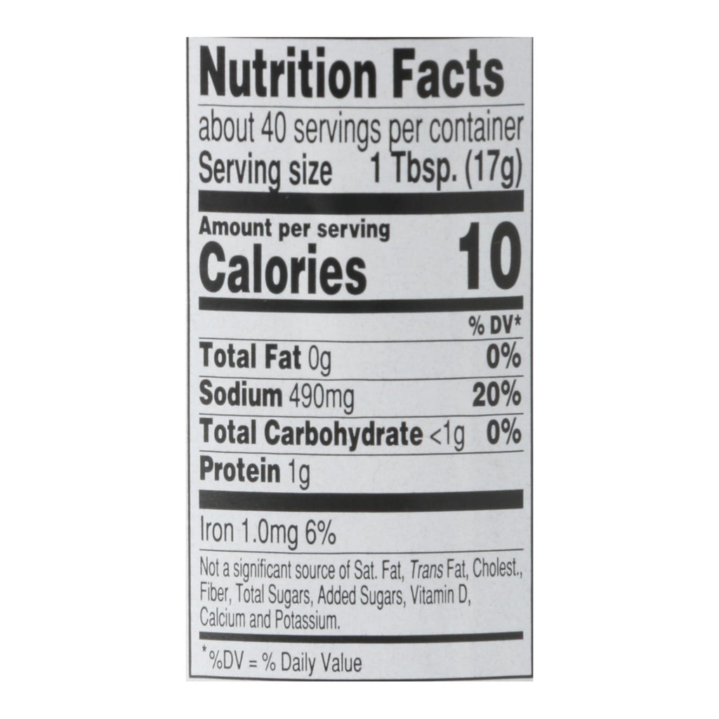 San-j Sauce - Tamari Lite 50% Less Sodium - Case Of 6 - 20 Oz. - Lakehouse Foods