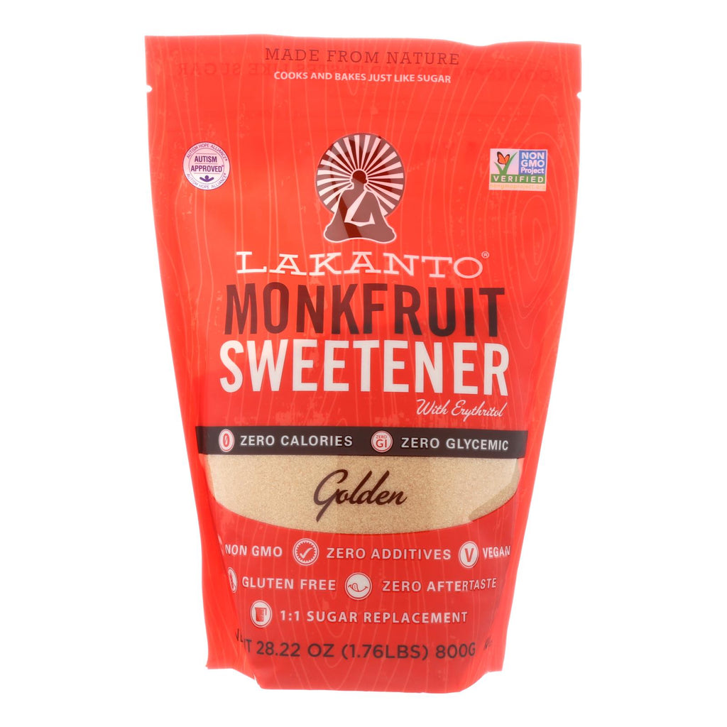 Lakanto® Lakanto Monkfruit Sweetener With Erythritol - Case Of 8 - 28.22 Oz - Lakehouse Foods