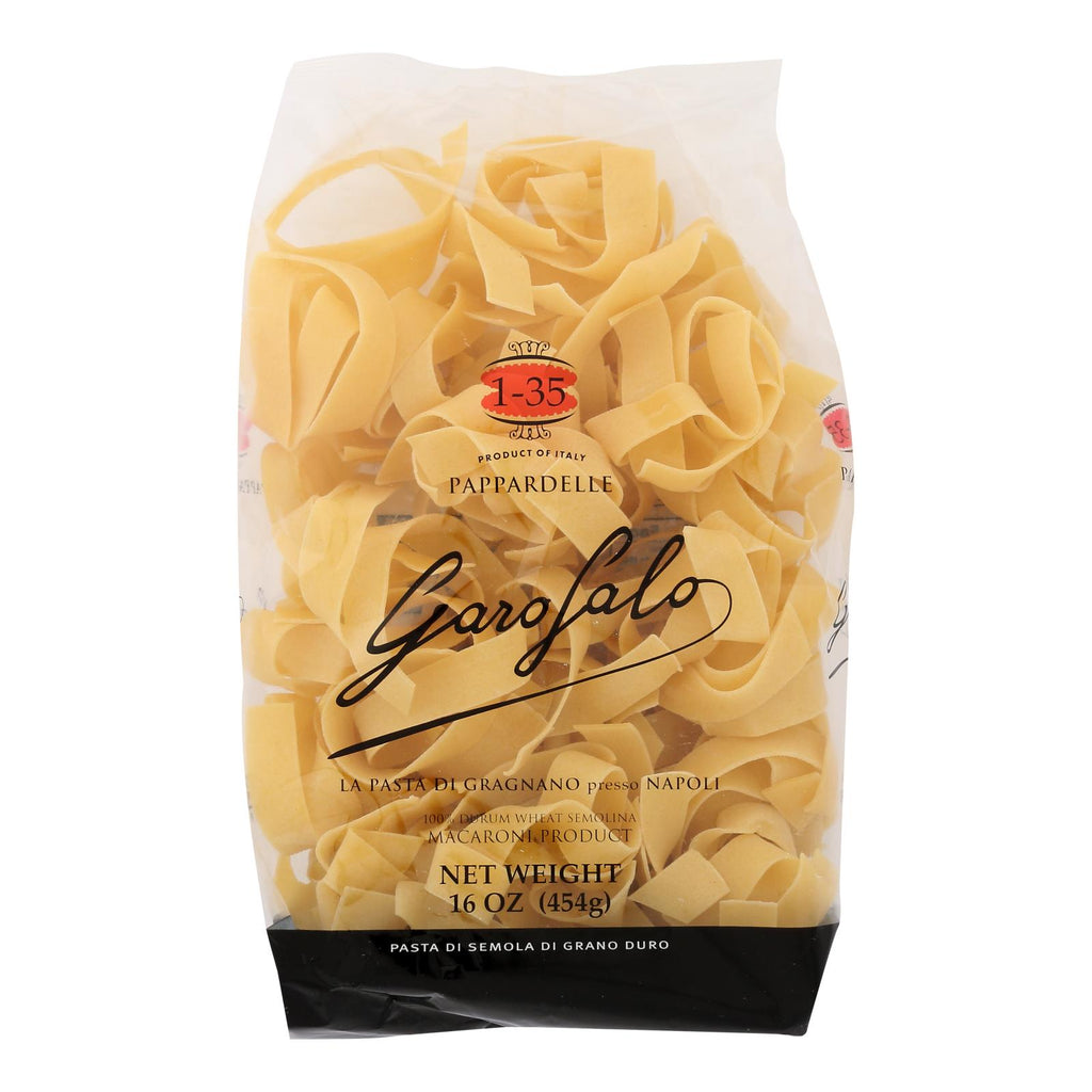 Garofalo Italian Pappardelle Pasta - Case Of 12 - 16 Oz. - Lakehouse Foods