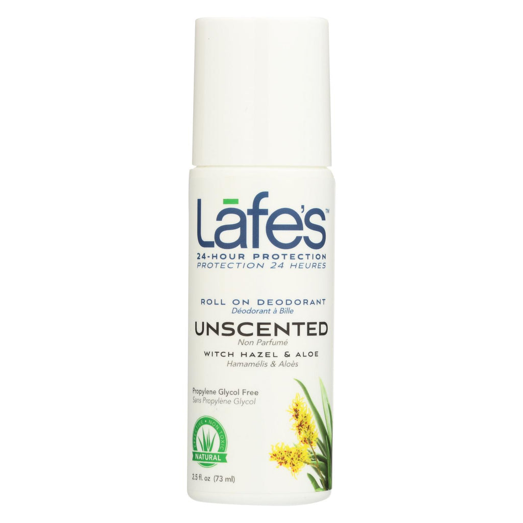Lafe's Natural Body Care - Lafes Foll On Unscnt - 1 Each - 2.5 Fz - Lakehouse Foods