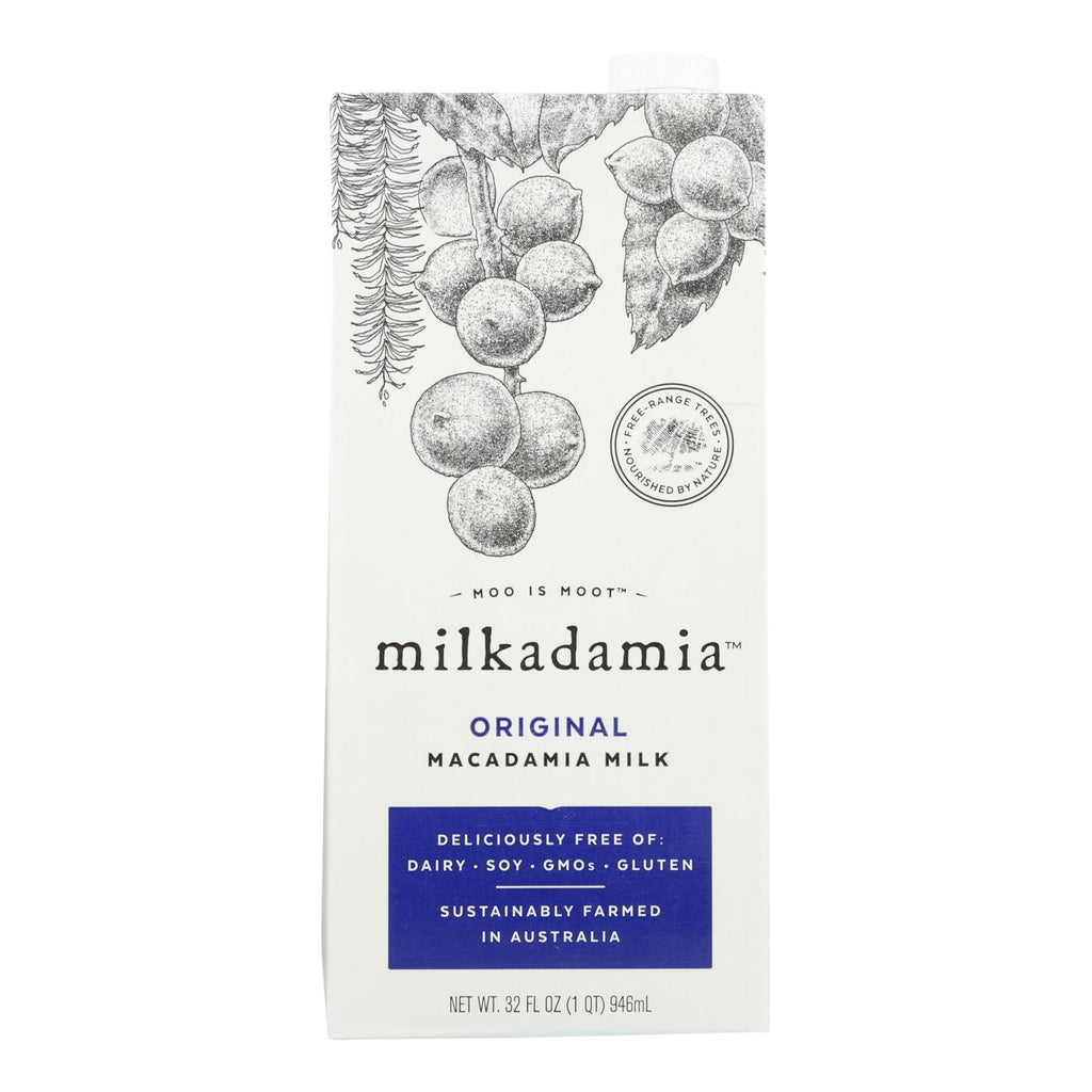 Milkadamia Milk - Original - Case Of 6 - 32 Fl Oz. - Lakehouse Foods