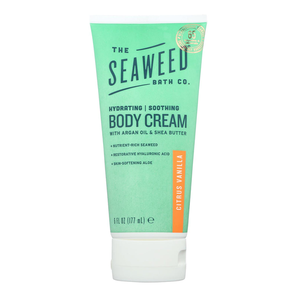 The Seaweed Bath Co - Body Cream Citrus Vanilla - 6 Oz - Lakehouse Foods