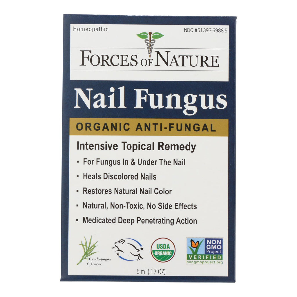 Forces Of Nature Nail Fungus Control  - 1 Each - 5 Ml - Lakehouse Foods
