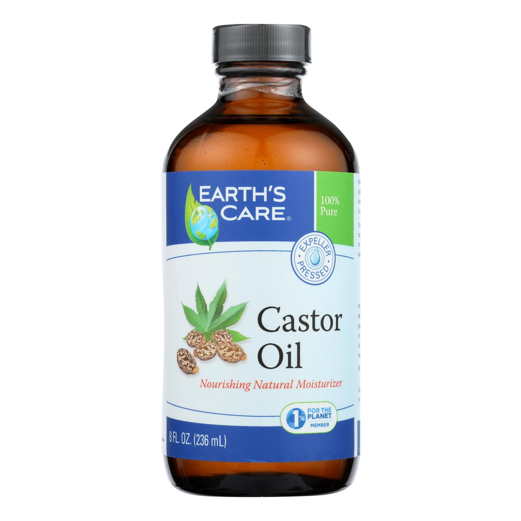 Earth's Care - Castor Oil - 1 Each - 8 Oz - Lakehouse Foods