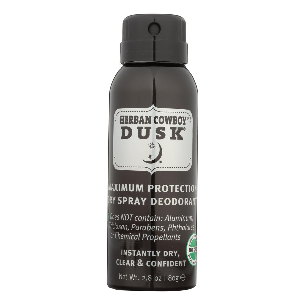 Herban Cowboy Deodorant, Dry Spray Dusk  - 1 Each - 2.8 Oz - Lakehouse Foods