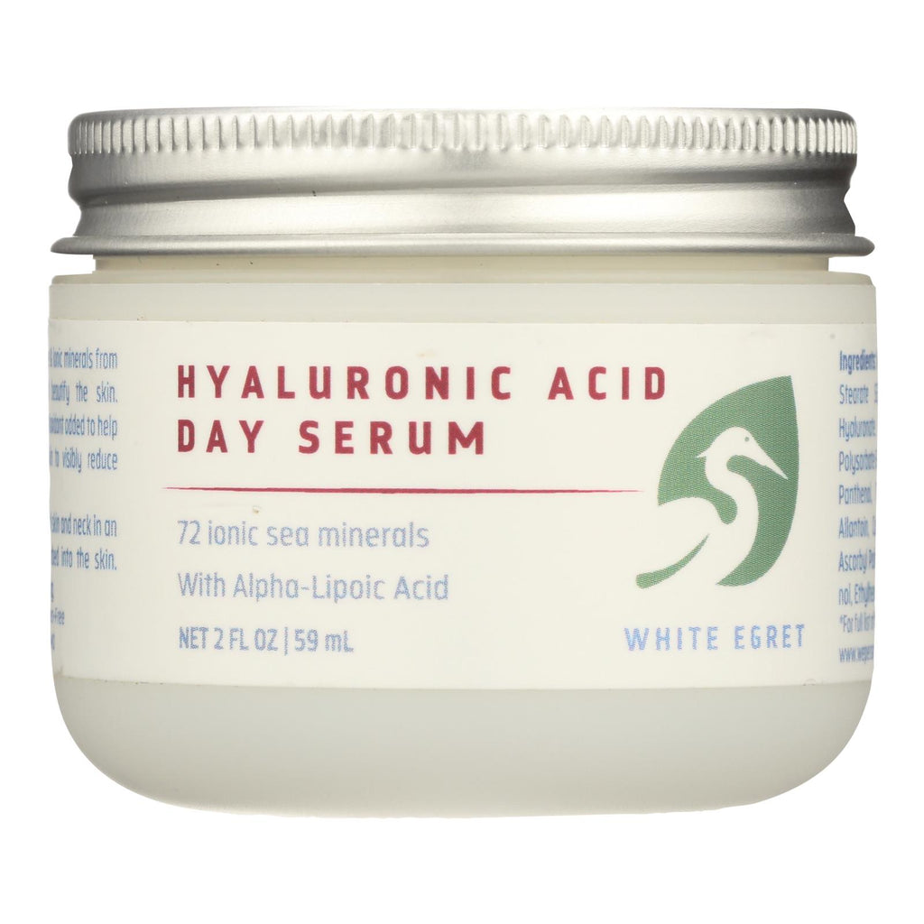 White Egret - Hyaluronic Acid Day Serum - 1 Each - 2 Fz - Lakehouse Foods