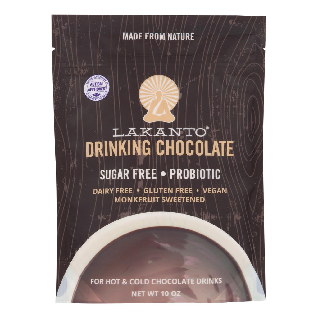 Lakanto Drinking Chocolate  - Case Of 8 - 10 Oz - Lakehouse Foods