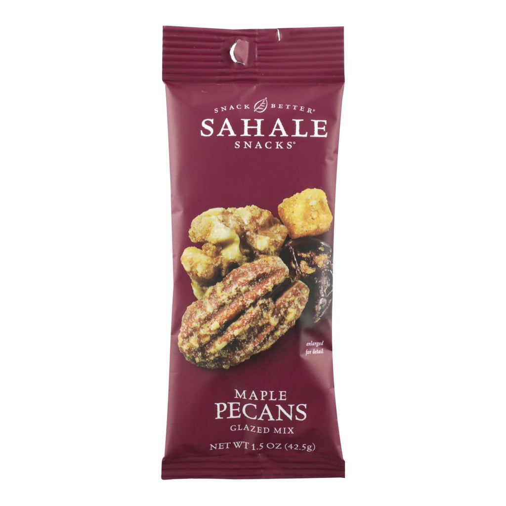 Sahale Snacks Maple Pecans Glazed Mix - Case Of 9 - 1.5 Oz - Lakehouse Foods
