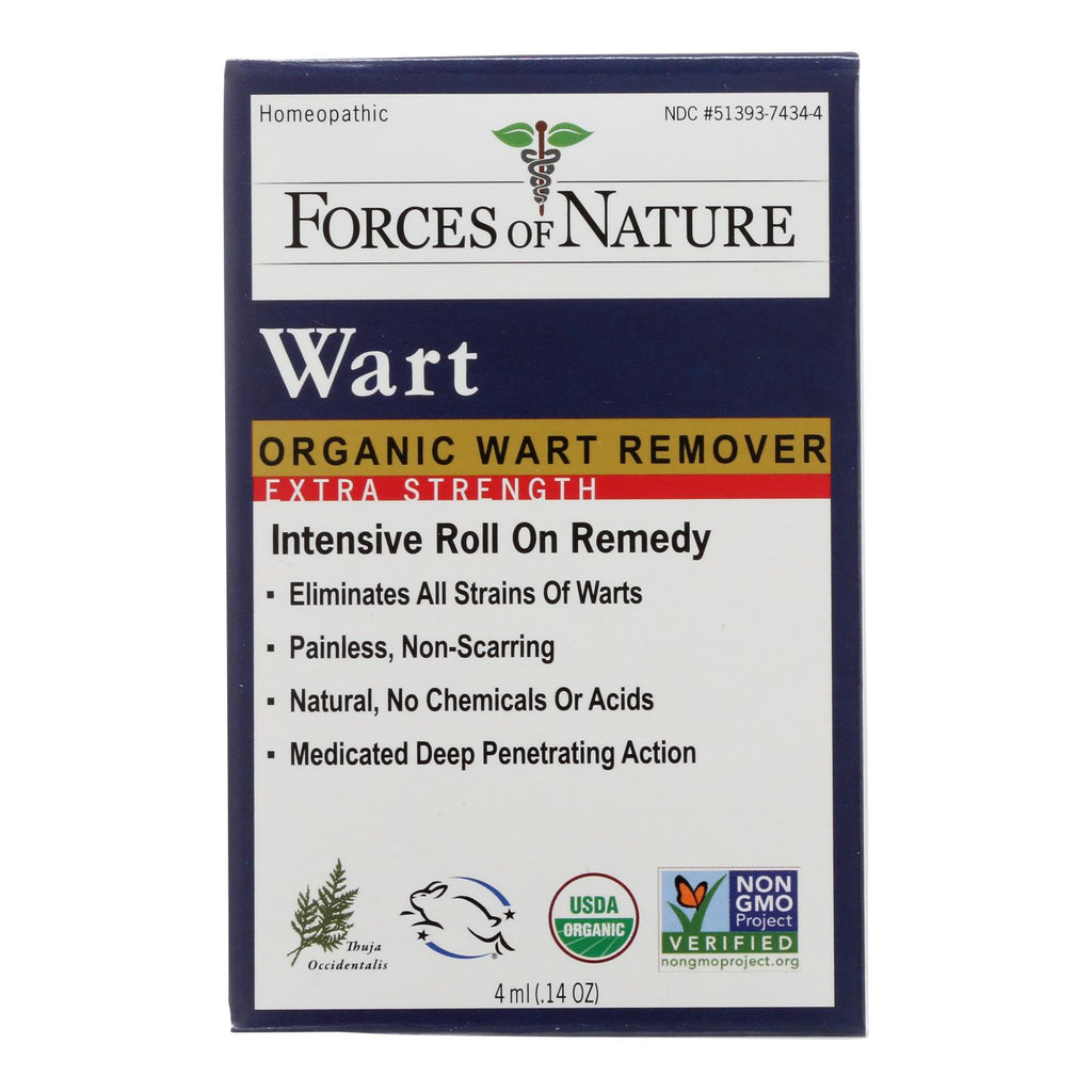 Forces Of Nature - Wart Contrl Extra - 1 Each - 4 Ml - Lakehouse Foods