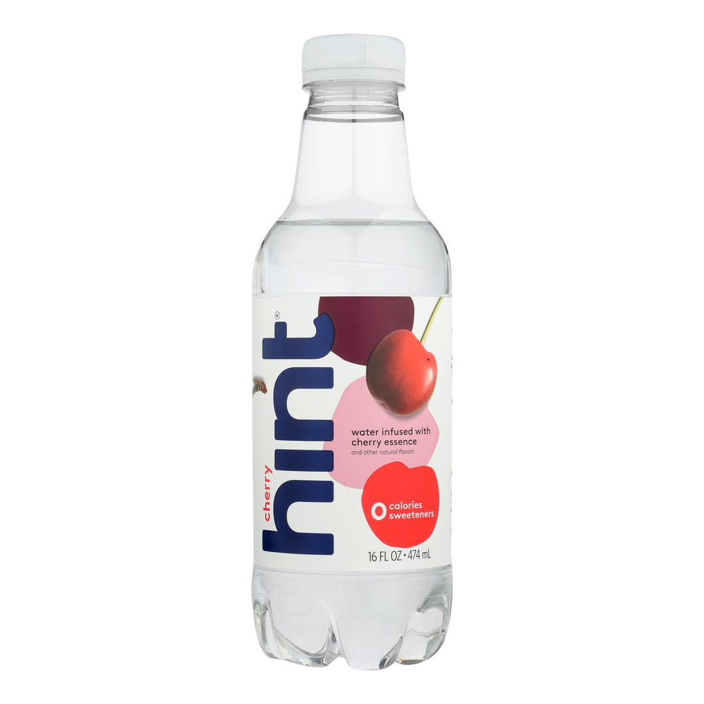 Hint Water - Cherry - Case Of 12 - 16 Fl Oz - Lakehouse Foods